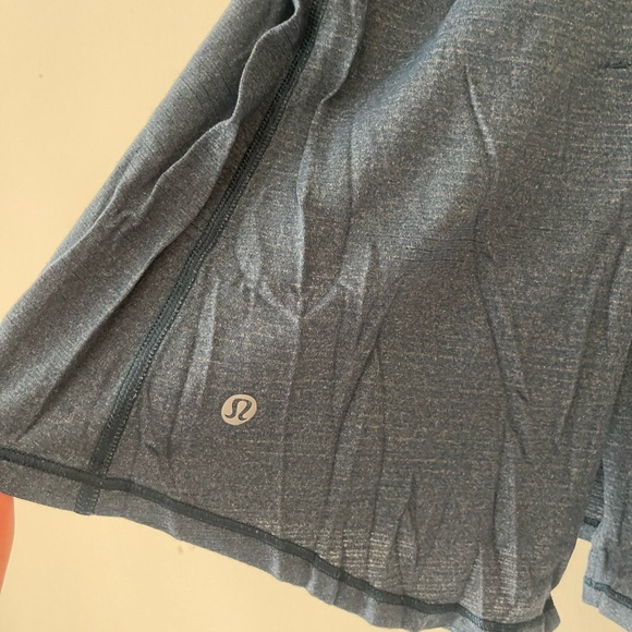 Lululemon Tie Back Singlet Tank Top Heathered Alberta Lake Blue - Picture 5 of 9